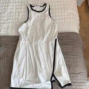 White and Black sporty Dress